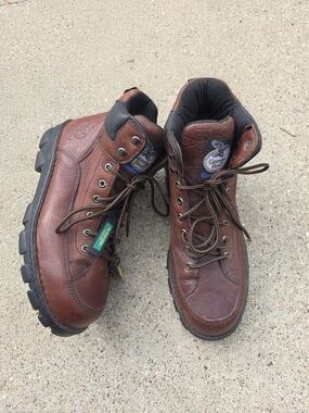 Georgia Boot  Steel Toe Men’s Leather Work Boots Size 12W
